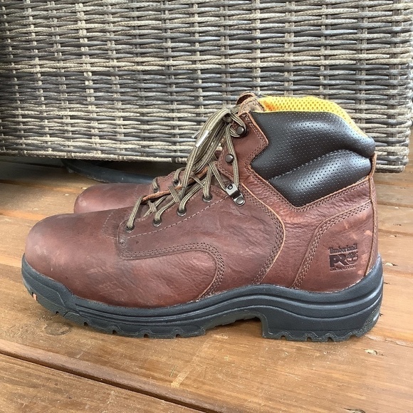 Timberland PRO Titan Safety Toe Waterproof Oil Slip Resistant Work Boots 14XW - Picture 5 of 16